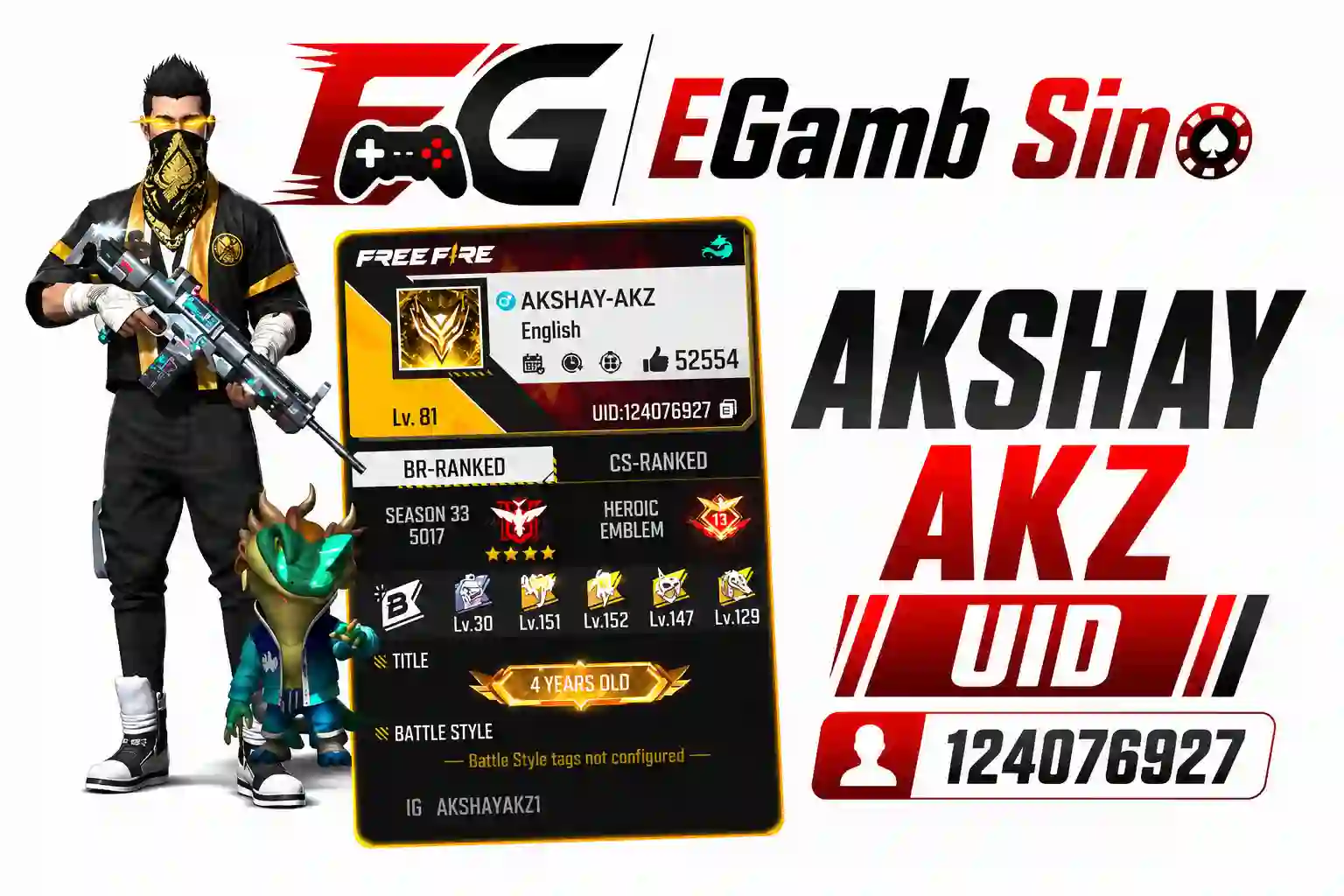 Akshay AKZ ff id