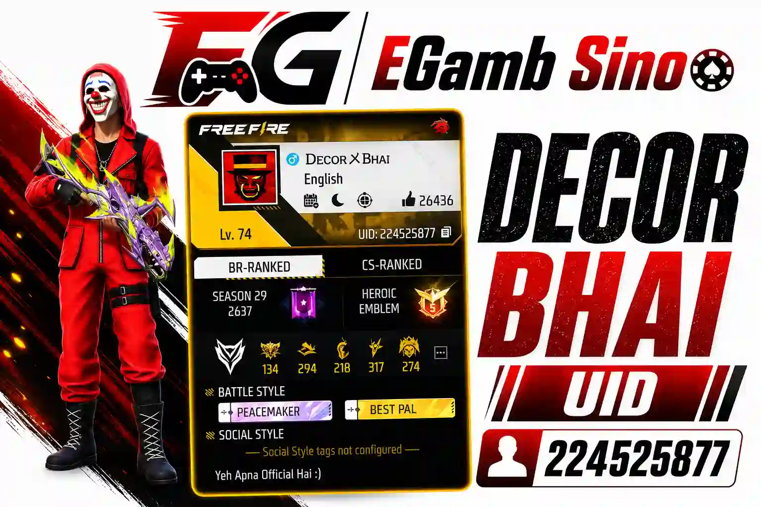 Decor Bhai UID