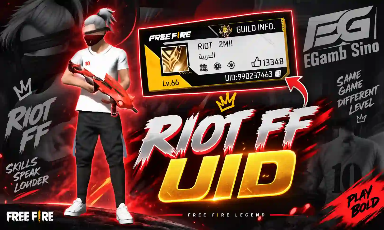 Riot FF UID